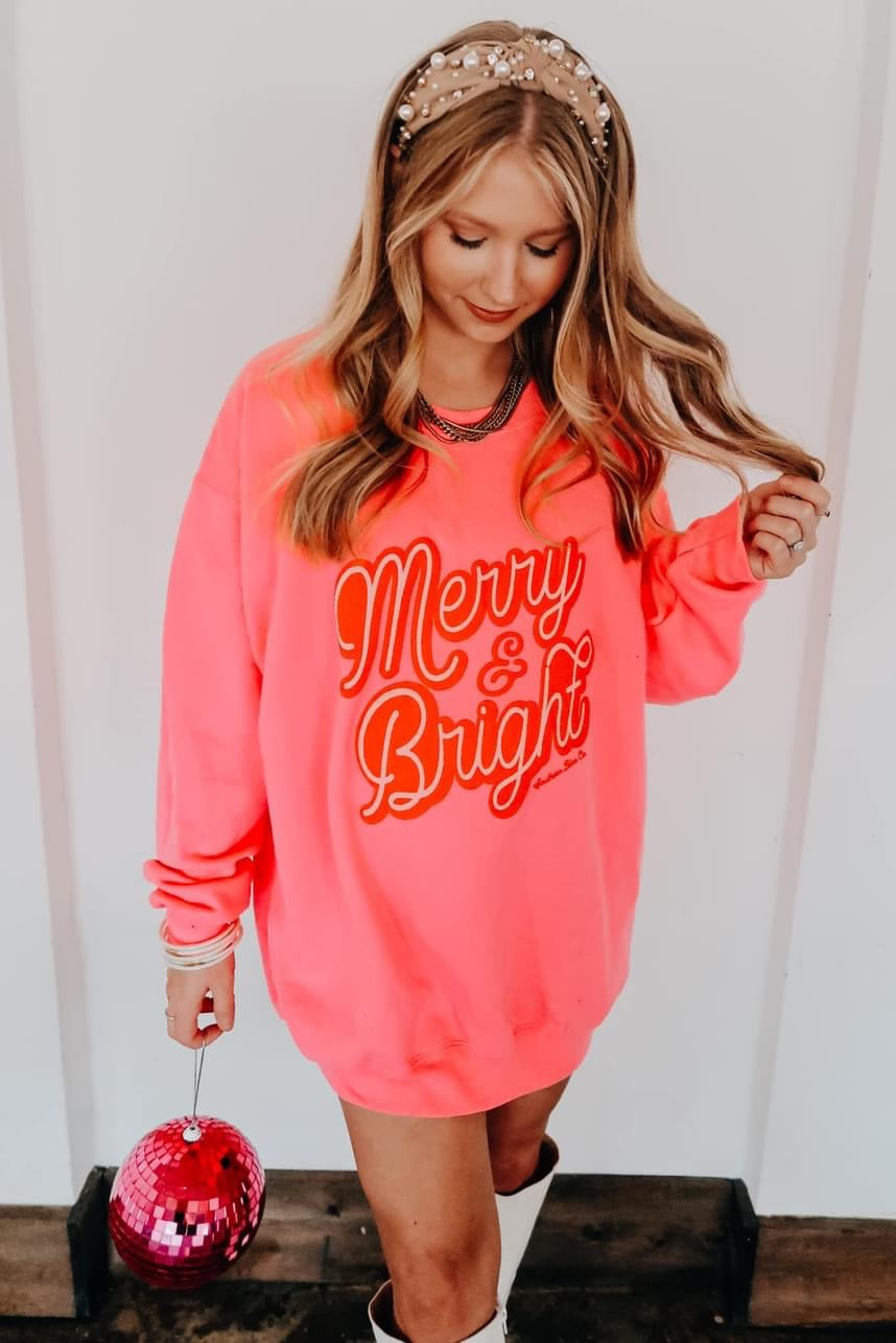 Merry & Bright Sweatshirt