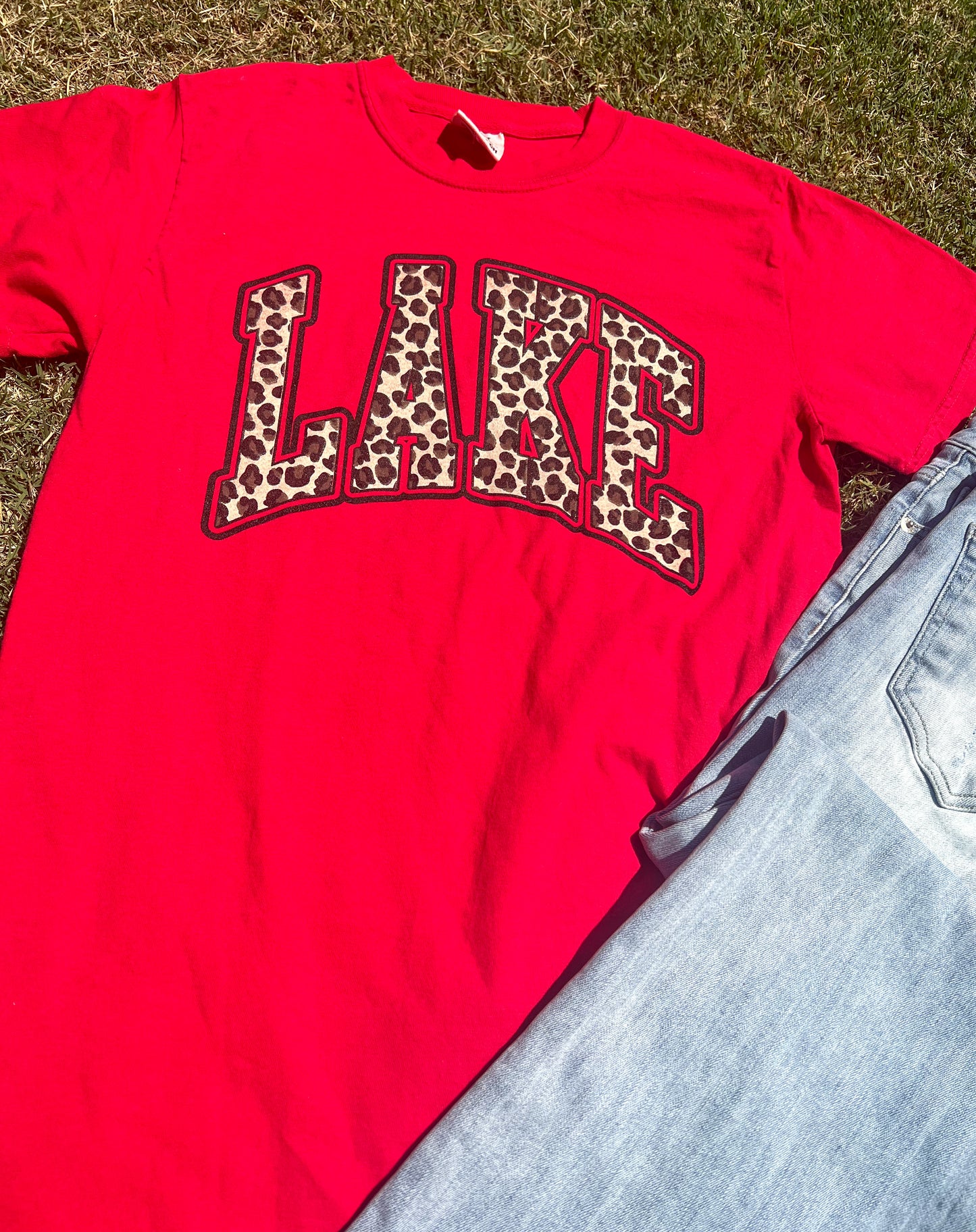 Leopard Lake Tee